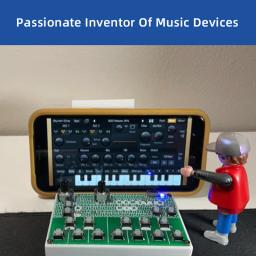 Portátil Bluetooth MIDI sintetizador, música elétrica Board controlador, teclado arranjador profissional para Arduino - Image 3