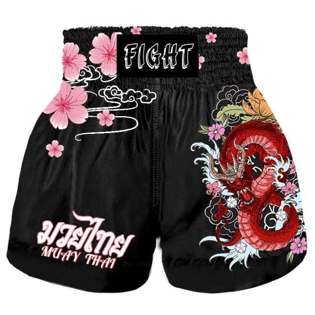 Shorts de Muay Thai e MMA para Homens, Mulheres e Crianças - Ideais para Treinos de Luta e Musculação