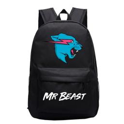 Mr besta relâmpago gato escola mochila meninos meninas saco de escola estudantes mochila diária adolescentes viagem bolsa para portátil mr besta - Image 4