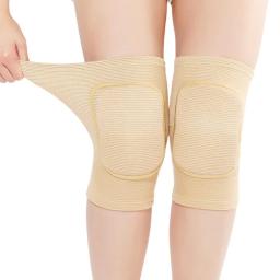 Elastic Sports Compressão Knee Pads, protetor De Joelho, Espessamento Esponja Suporte, Dança Roller, Voleibol Treinamento Joelhos Brace - Image 2