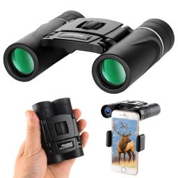 Telescópio Binocular De Caça Portátil, Binóculos Dobráveis HD, BAK4 FMC Optics, Mini, 40x22 - Image 1