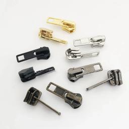 Retro Zíperes Decorativos para Zips De Resina De Metal, Zipper Slider, Cabeça Extrator De Saco, Kits De Reparação De Roupas, Acessório De Costura, 20Pcs, 3, 5 - Image 4