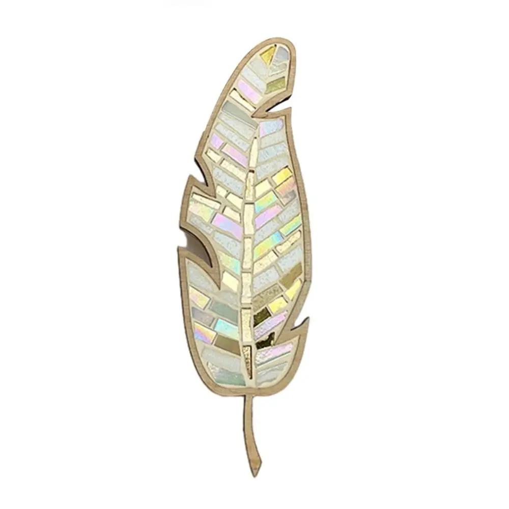 Criativo DIY manchado artesanato mosaico kit, pena brilhante, artes e ofícios para adultos e crianças, artesanato artesanal para amantes - Image 1