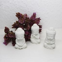 3d molde de silicone buda gesso escultura de concreto que faz a decoração da casa resina epóxi molde diy formas - Image 2