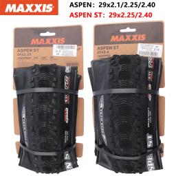 Maxxis aspen st pneu de bicicleta dobrável anti punctura tubelss pneu de bicicleta 29x2.1 29x2.25mountain original xc pneus de bicicleta off-road - Image 1