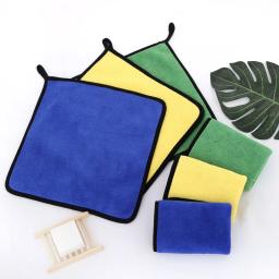 Toalha de microfibra super absorvente, Pano de limpeza do carro, Detalhamento profissional, Lavar, Secar o pano, Motocicleta, Cuidados Domésticos - Image 6