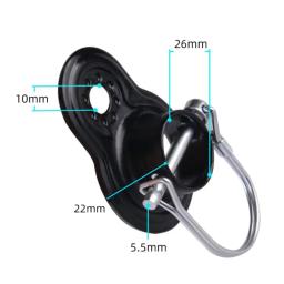 Bicicleta Trailer Engate Acoplador para Carrinho de Bebê ou Pet Bicicleta Anexo Universal Conector Rack Reboque Cabeça Linker Ciclismo Acessório - Image 6