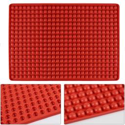 Semi Esfera Gummy Candy Jelly Pet Treats, Moldes de cozimento, Mini Round Silicone Mold, Gotas de chocolate, Dog Treats Pan - Image 5