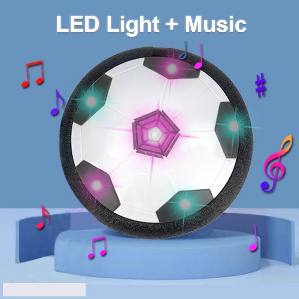 Hover bola de futebol brinquedos para crianças elétrica flutuante futebol com luz led música bola de futebol jogo ao ar livre brinquedos esportivos para crianças - Image 1