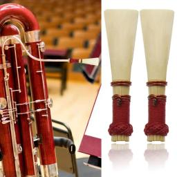 Palhetas de fagote bocal com caso, bocal, dureza média, instrumento musical, sopros, acessórios, 1pc - Image 1