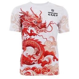 Jujutsu-Muay Thai Fighting Club Sportswear Set para crianças e adultos, shorts de treinamento de manga curta, MMA Fitness Boxing Dragon Year - Image 2