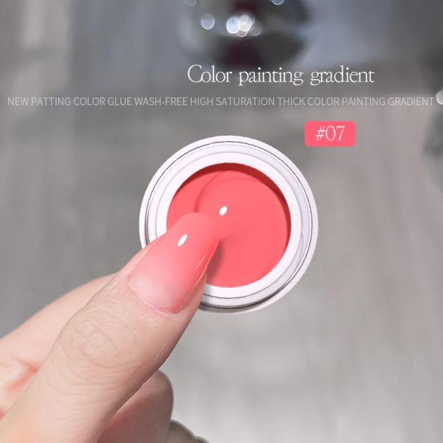 Vernizes Sólidos UV Gel para DIY: Esmaltes Rápidos, Pintura Gradiente e Manicure Francesa para Iniciantes - 8ml