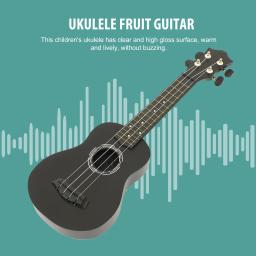 Ukulele de quatro cordas para iniciantes, guitarra infantil, criança brincando, Carbon Fiber Musical - Image 5