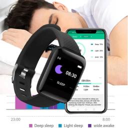 Relógio Digital Smart Sport para Homens e Mulheres, Tela Colorida, Exercício, Frequência Cardíaca, Pressão Arterial, Monitoramento Bluetooth, Em Estoque - Image 5