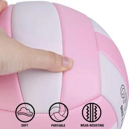 Bola de jogo de treinamento profissional de vôlei tamanho 5, bola para jovens iniciantes, bola de prática interna, vôlei de praia ao ar livre - Image 6