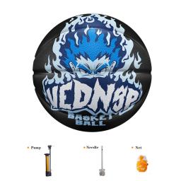 Outdoor Durable Rubber Basketball Ball, Basket Ball para Indoor e Outdoor, Free Needle Net Pump, 3 Camadas, Official Size 7 - Image 3