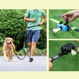 Protable cão saco de cocô biodegradável dispensador bolsa sacos de lixo organizador pet filhote de cachorro gato pegar saco de cocô titular dispensador - Image 3