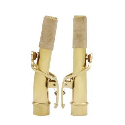 Saxofone soprano, pescoço curvo, pescoço reto, material de latão, 16.7mm, acessórios de saxofone, instrumento de sopro, peças de reposição - Image 1