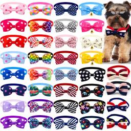 20pcs Cão Acessórios Dog Bow Tie Bulk Dog Collar Bow Dog Bowtie Pequeno Cão Gato Pet Suprimentos Dog Moda Acessórios Bow - Image 1