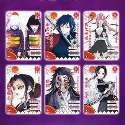 Demon Slayer Anime Cards Box para crianças, coleção Hobby, TCG Playing Game, carta rara, Kimetsu No Yaiba Figuras, brinquedo de presente, novo, 2024 - Image 6