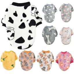 Moletons quentes para cães pequenos e médios, roupas de gato, gatinho macio e aconchegante, jaqueta de cachorro, traje Chihuahua, outono e inverno - Image 1