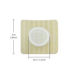 Remendos descartáveis de óleo de rícino para umbigo, envoltório de pacote de óleo de rícino com almofada de algodão altamente absorvente, adesivo de cobertura de umbigo - Image 5