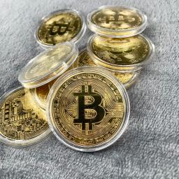 Moeda Virtual Medalha Moedas Comemorativas, Artesanato de Metal, Presentes de Negócios, Bitcoin, 1Pc, 2Pcs, 5Pcs - Image 5