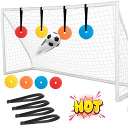 Treinamento Alvo Discos para Treinamento de Futebol Corda Ajustável, Agilidade Reativa Atirar, Placa TPE Footbal, Precisão Placa, 1 Conjunto - Image 1