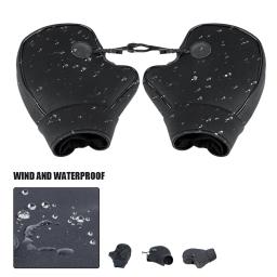 Luvas de guiador Windproof, Bike Hand Warmer Mitts, flexíveis, elásticos, regalos para ATV, Scooter, Snowmobiles, inverno - Image 2