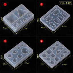 Resina UV Artesanato Fazendo Molde, Molde epóxi cristal para artesanato DIY, geométrica para Triângulo Patch Decorações, Silicone Dropship - Image 6