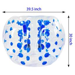 Zorb Balls Bubble Balls para adultos, Body Bumper Balls, Jogos esportivos, Bolas de fitness, Bolas de combate entre pais e filhos, 100cm - Image 4