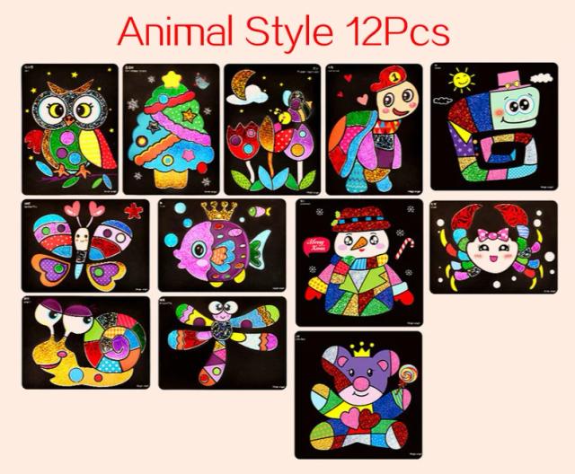 Brinquedos Criativos de Artesanato para Crianças: DIY em Pintura, Desenho e Aprendizagem Mágica