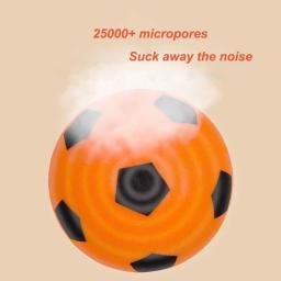 Futebol silencioso PU espuma não revestida bola de futebol macia, alta densidade, interior, sem ruído, saltando bola, treinamento silencioso para prática em casa - Image 3