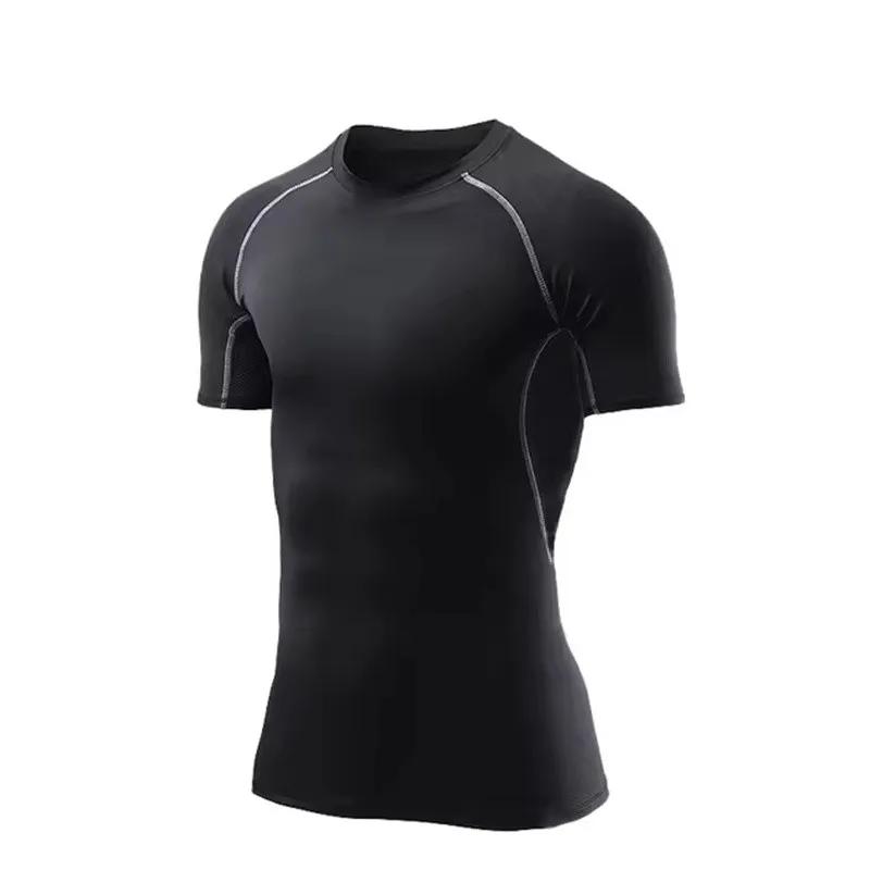Fatos Esportivos de Compressão Masculina, Corrida e Corrida, Calças Apertadas, Fato de Treino, Depressão, Ginásio, Treinamento, 5 Frutas por Conjunto - Image 1