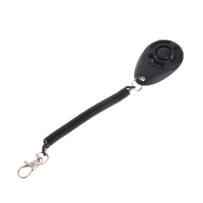 Clicker treinamento para animais estimação, cão, gato, cavalo, pássaro, golfinho, filhote, com alça pulso, leve, fácil - Image 1