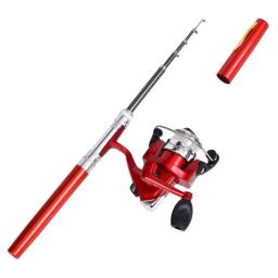 Portátil Mini Pesca Rod, Ultraleve Pólo telescópico, bolso Rod Set, Acessórios De Pesca, Pen Tipo, Viagem - Image 3