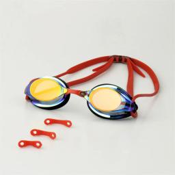 Competição Profissional Óculos De Natação, Chapeamento Anti-Fog, Proteção UV à prova d'água, Sílica Gel Óculos De Mergulho, Óculos De Corrida - Image 2