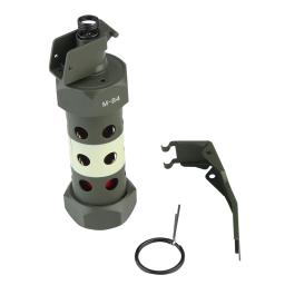 M84 Granada Metal Manequim Modelo, Tático Props Brinquedo, Paintball Acessórios, Guerra Jogo, Cosplay, CS, CF, CQB, Emersongear - Image 6