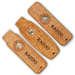 Kazoo portátil leve profissional com colhedores, Flauta Diafragma, Uma caixa de presente bonita, Instrumento de sopro - Image 1