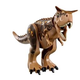 Grande brinquedo de blocos de construção para crianças, quebra-cabeça jurássico DIY, tauron carnívoro, combinação velociraptor, 3-6 anos - Image 5