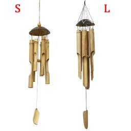 Natural Handmade Bamboo Tube Wind Chime, Wind Bell para exterior, interior, jardim, decoração da árvore do pátio, ornamentos - Image 5