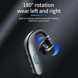 T50 Ouvido Aberto Fones De Ouvido, Redução De Ruído Headsets, 30h Playtime, Suor Resistente Fones De Ouvido Para Correr, IPX5 Impermeável, 5,3 - Image 3