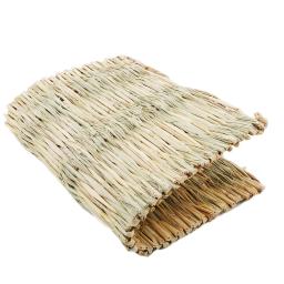 Tapete de mastigar grama de coelho para animais pequenos, Hamster, Gaiola de cobaia, Bed House Pad, Drop Shipping - Image 5