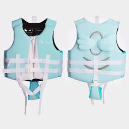Newao crianças colete salva-vidas nadar surf esportes aquáticos inflatables coletes de vida das crianças maiô crianças colete de vida criança - Image 2