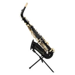 Alto saxofone stand, feito de liga de alumínio, dobrável, para instrumento profissional, peças de instrumentos, acessórios - Image 1