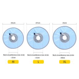 Colar recuperador ajustável para animais de estimação, Cone macio para gatos, Coleiras recuperáveis impermeáveis, Colar protetor para cicatrização de feridas - Image 6
