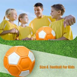 Bola de futebol de alta visibilidade para crianças, esporte, curva, Swerve, futebol, engraçado, futebol, brinquedo, ao ar livre, jogo indoor - Image 5