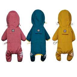 Roupas impermeáveis para animais de estimação, Raincoat para cachorros pequenos e médios, Hoodies para gatos, Raincoat reflexivo, Macacão Shih Tzu, Chihuahua Pug Rain Coats - Image 5