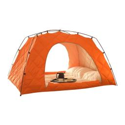 Barraca algodão cama portátil Windproof, Pesca do gelo Toldo privado, Camping ao ar livre, Caminhadas, ciclismo, carro, 1, 2, 3 Pessoa, Inverno - Image 2