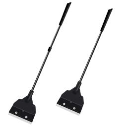 Aquário Algas Raspador Cleaner Long Handle Destacável Tanque Navalha Lâmina Vidro Cleaner Ferramenta Aquário Cleaner Brush - Image 1